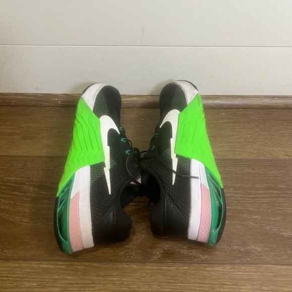 Nike Metcon 7 'Black Green Strike' CZ8280-036 Womens Training Shoe Size 11 - Picture 10 of 13